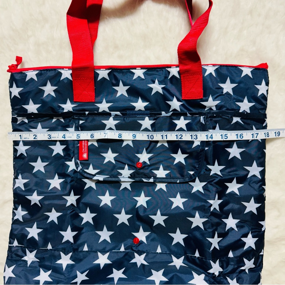 5 CALIFORNIA INNOVATIONS INSULATED MARKET TOTE BAG CAR 18.5x6.2x17.9" - Picture 11 of 13